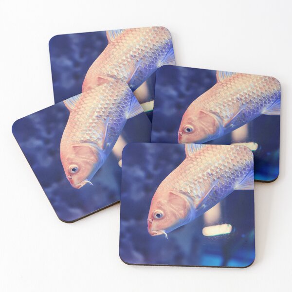 Item preview, Golden yellow Ogon Koi carp fish designed and sold by lena-maximova.