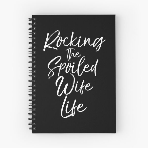 Item preview, Wife Gift From Hus Rocking The Spoiled Wife Life designed and sold by idabry.