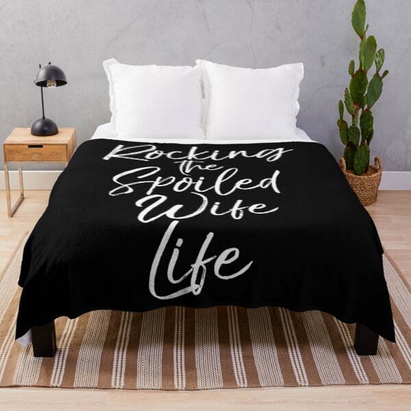 Item preview, Wife Gift From Hus Rocking The Spoiled Wife Life designed and sold by idabry.