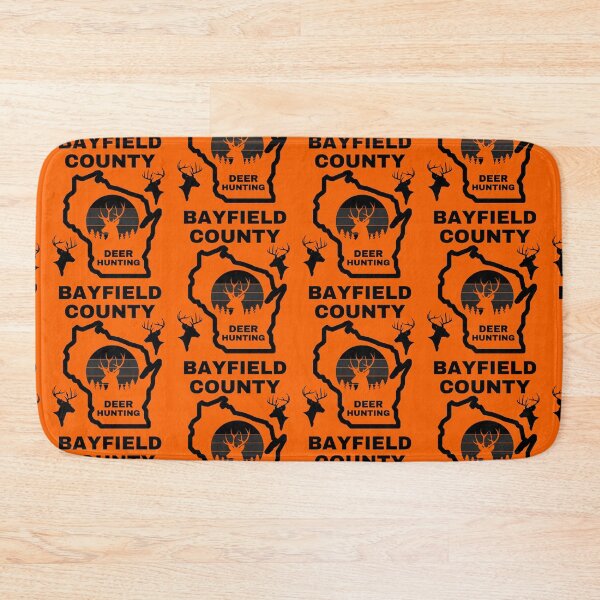Item preview, Wisconsin Deer Hunter Bayfield County designed and sold by WoodburyLake.