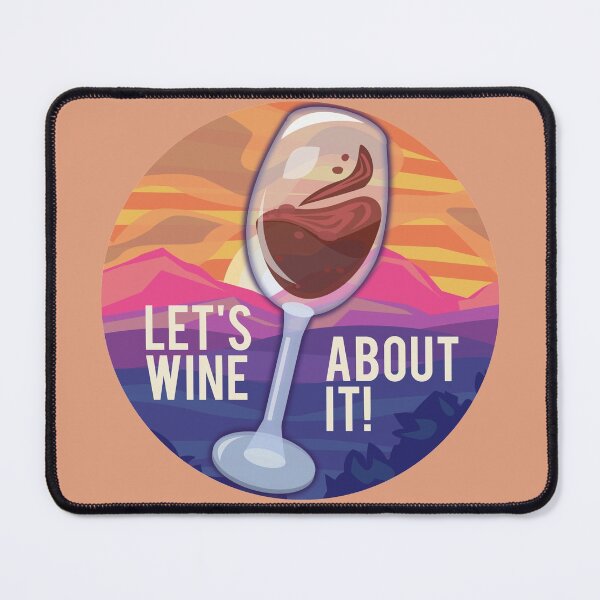 Item preview, Let's Wine About It! designed and sold by Kayla Glaser.