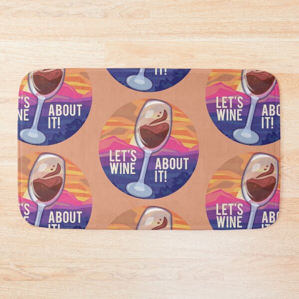 Item preview, Let's Wine About It! designed and sold by Kayla Glaser.