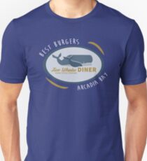 Zwei Wale Diner Shirt Slim Fit T-Shirt