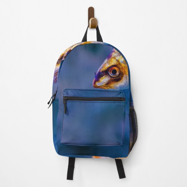 Item preview, Golden iridescent aquarium fish designed and sold by lena-maximova.