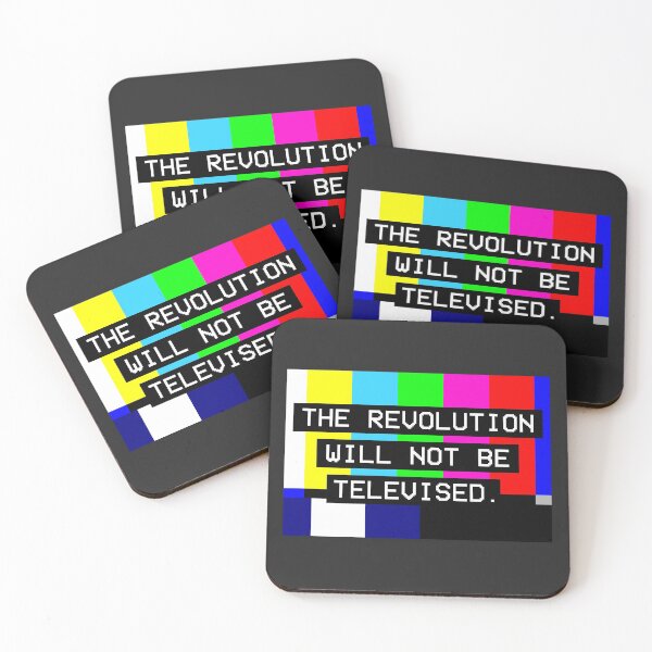 Item preview, The Revolution Will Not Be Televised designed and sold by PantasticPanic.