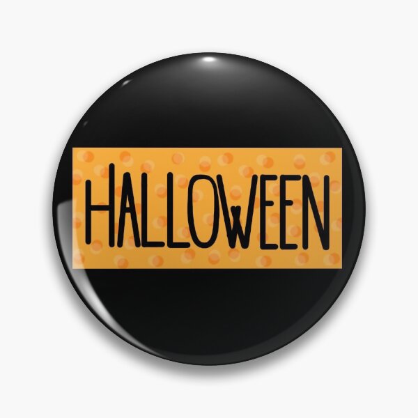 Item preview, Minimalistic And Simple Orange Text Halloween designed and sold by Barolina.