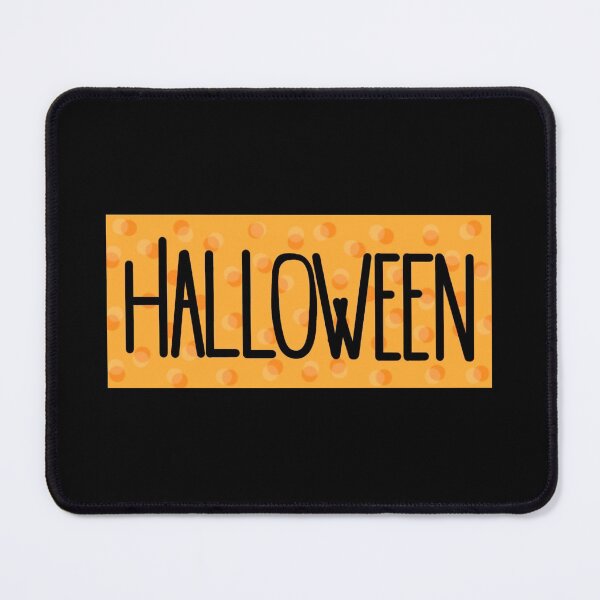 Item preview, Minimalistic And Simple Orange Text Halloween designed and sold by Barolina.