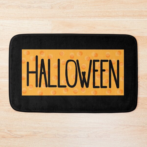 Item preview, Minimalistic And Simple Orange Text Halloween designed and sold by Barolina.