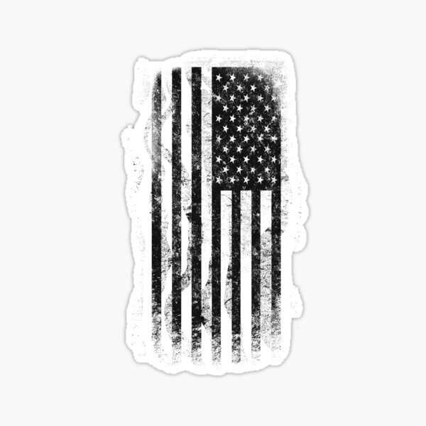 American Flag Sticker