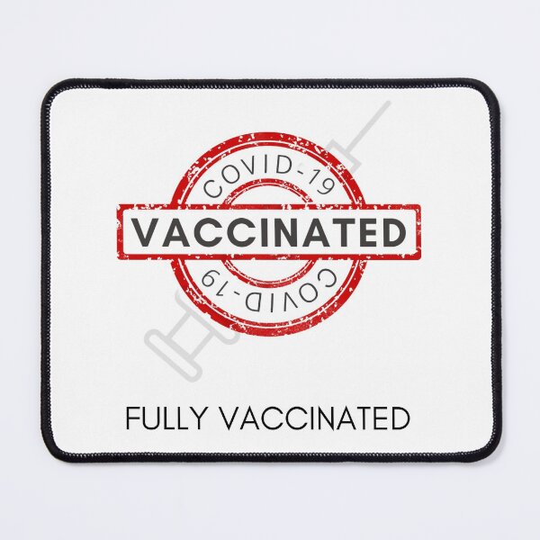 Item preview, Fully Vaccinated Stamp Design designed and sold by Salman Arif.