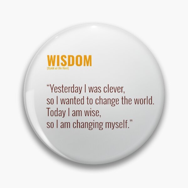 Item preview, Djalâl ad Dîn Rûmî Wisdom Quotes designed and sold by Studio TANFF.