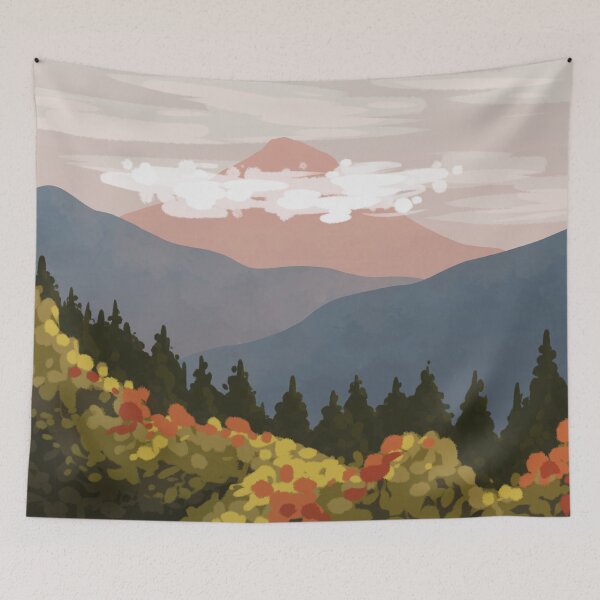 Item preview, Summer Mountain designed and sold by lindepet.