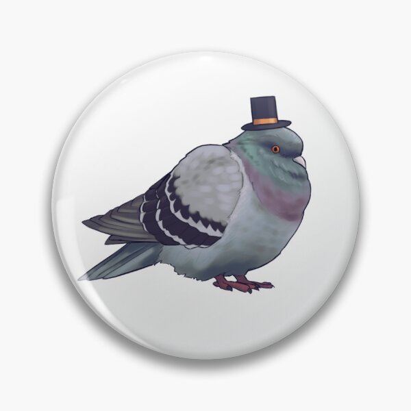 Item preview, Chunky Tophat Pigeon designed and sold by caldafella.