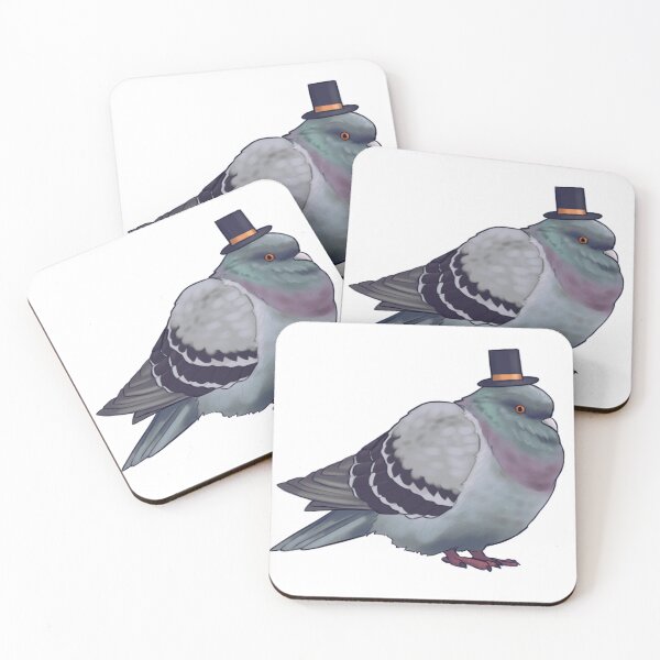 Item preview, Chunky Tophat Pigeon designed and sold by caldafella.