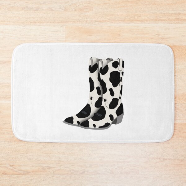 Item preview, Cowprint boots designed and sold by Emily Sullivan.