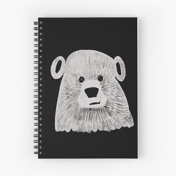 Item preview, Cute old gray bear looking to the future designed and sold by Paxbear Tees.