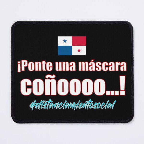 Item preview, Ponte una máscara coñoooo! - Bandera de Panamá Flag of Panama designed and sold by obedtheartist.