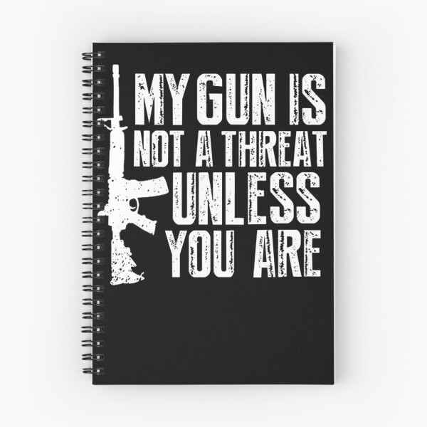 Item preview, My Gun Is Not A Threat Unless You Are designed and sold by JOSEPHTURNER96.