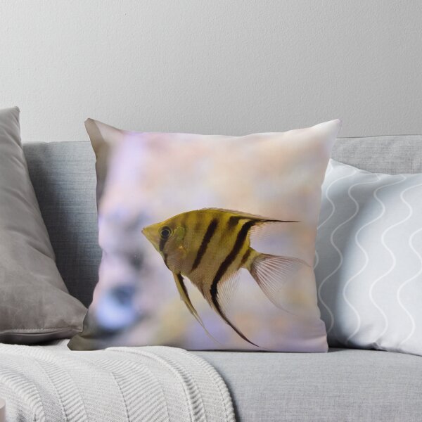 Item preview, Orinoco angelfish in fish tank designed and sold by lena-maximova.