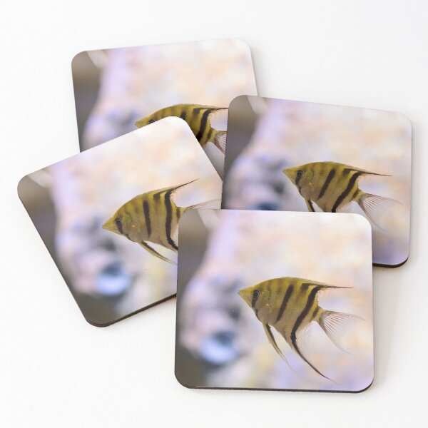 Item preview, Orinoco angelfish in fish tank designed and sold by lena-maximova.