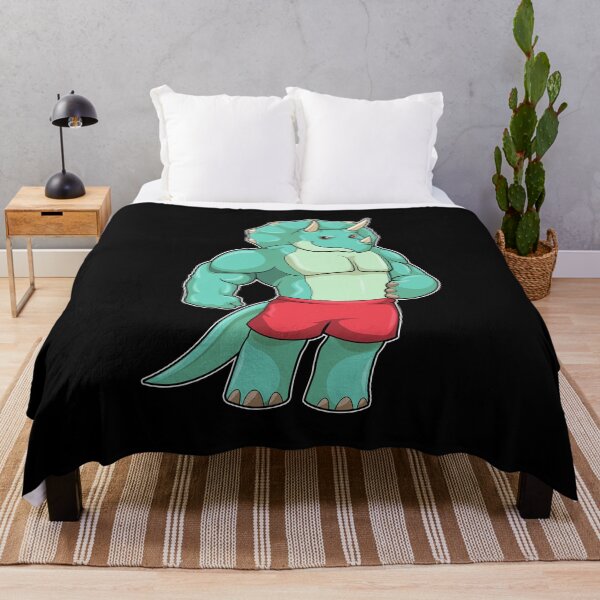 Item preview, Triceratops Bodybuilder Bodybuilding Sports designed and sold by Snabdesign84.