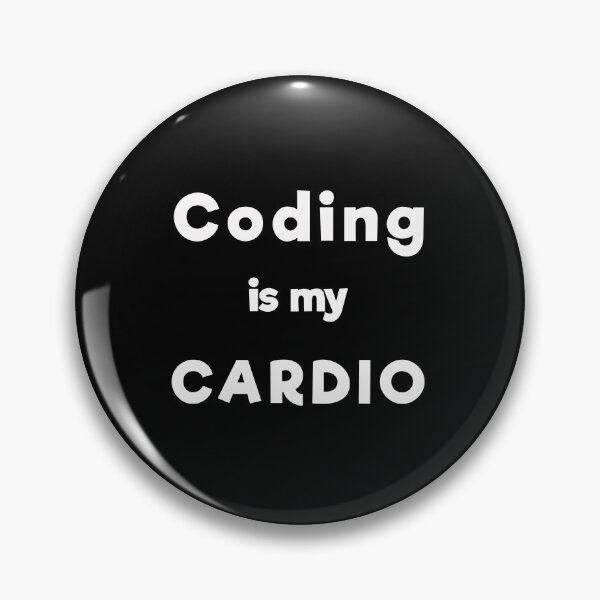 Item preview, Coding is my cardio : Funny Software Developer T-shirt Coworker Gag Gift For Men And Women (Birthday, Halloween, Christmas & Thanksgiving Gifts Idea) designed and sold by Letaf.