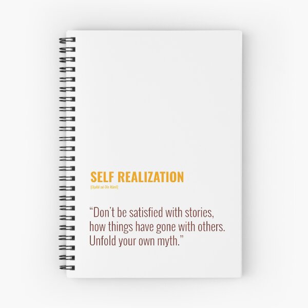 Item preview, Djalâl ad Dîn Rûmî Self Realization Quotes designed and sold by Studio TANFF.