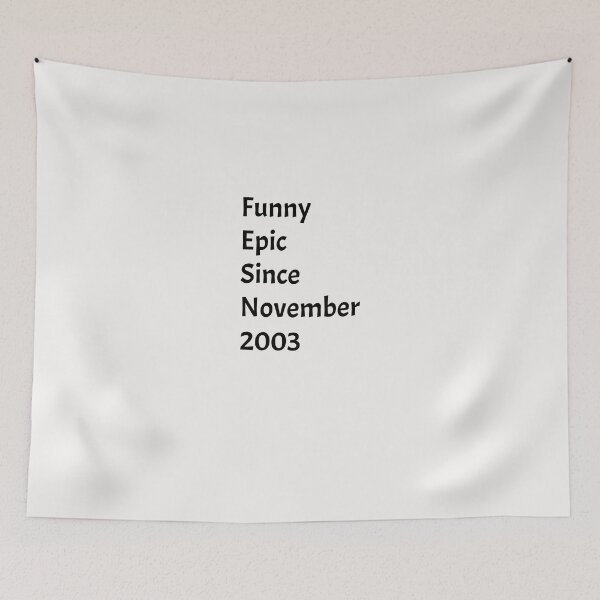 Item preview, Funny Epic Since November  2003 18th Birthday 18 Year Old designed and sold by Soukainadesign.