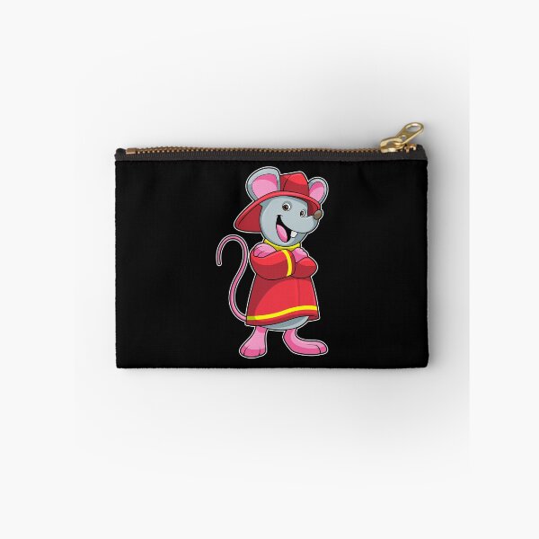 Item preview, Mouse Firefighter Fire helmet Fire department designed and sold by Snabdesign84.