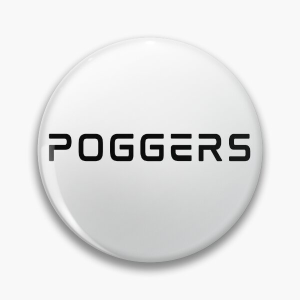 Item preview, Poggers - Gamer slang design designed and sold by Witfulwisdom.