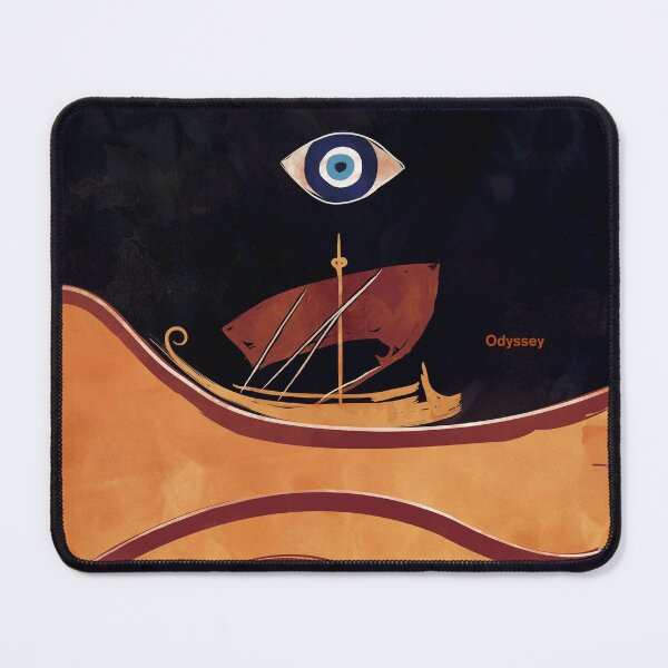 Item preview, Odyssey - Homer, Greek Literature Art for Book Lovers designed and sold by RedHillPrints.