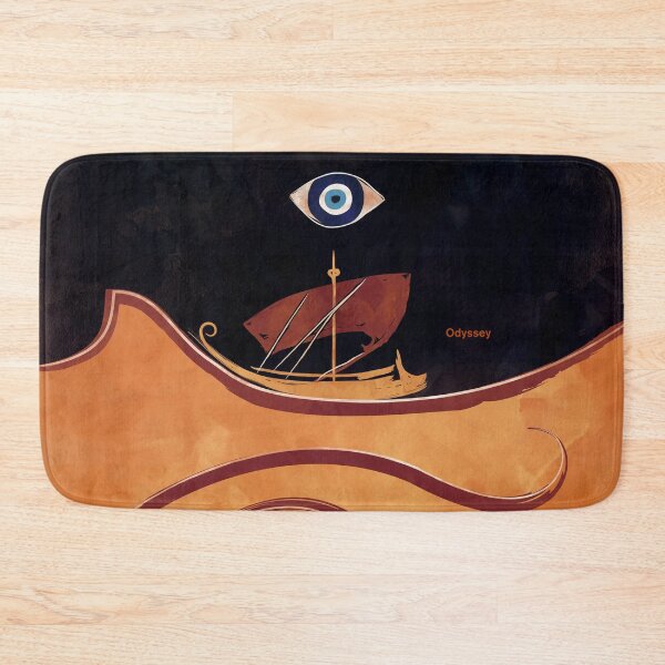 Item preview, Odyssey - Homer, Greek Literature Art for Book Lovers designed and sold by RedHillPrints.