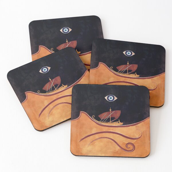 Item preview, Odyssey - Homer, Greek Literature Art for Book Lovers designed and sold by RedHillPrints.