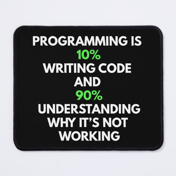 Item preview, Programming Funny Quote : Funny Software Developer T-shirt Coworker Gag Gift For Men And Women (Birthday, Halloween, Christmas & Thanksgiving Gifts Idea) designed and sold by Letaf.