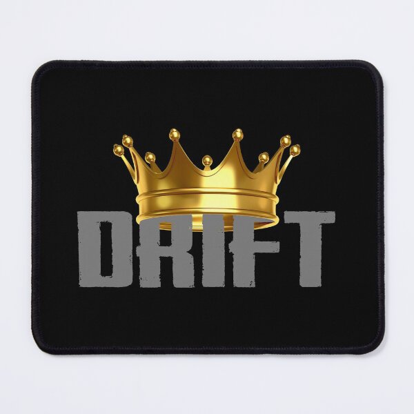 Item preview, Drift! Gold King Crown (On Black) designed and sold by epinkb.