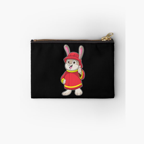 Item preview, Rabbit Firefighter Fire helmet Fire department designed and sold by Snabdesign84.