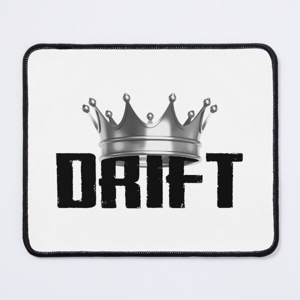 Item preview, Drift! Silver King Crown (On White) designed and sold by epinkb.