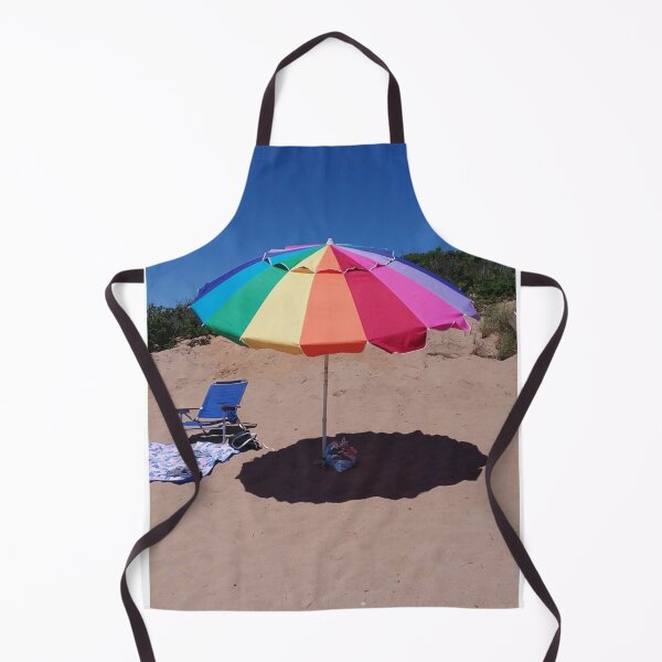 Item preview, Cape Cod Beach Umbrella on a Sunny Day designed and sold by WigOutlet.