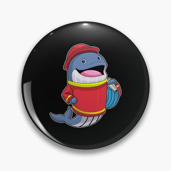 Item preview, Whale Firefighter Fire hose Fire department designed and sold by Snabdesign84.