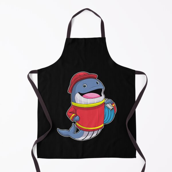 Item preview, Whale as Firefighter with Hose designed and sold by Snabdesign84.