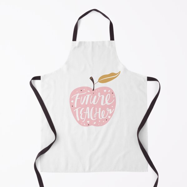 Item preview, Future Teacher typography print. Quote design with apple. designed and sold by CoCoArt-Ua.