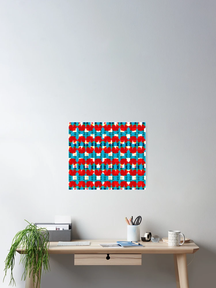 Thumbnail 2 of 3, Poster, Abstract Geometric Patterns 1 designed and sold by ClassyPatterns.