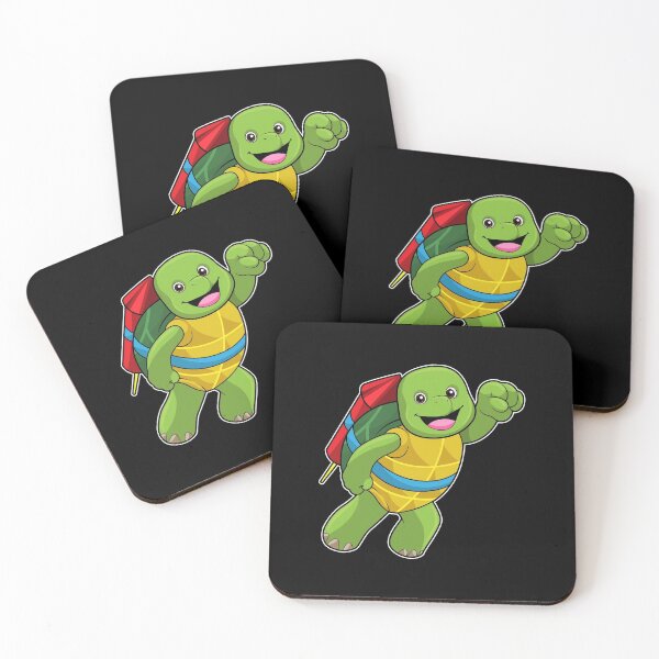 Item preview, Turtle at Flying with Rocket designed and sold by Snabdesign84.