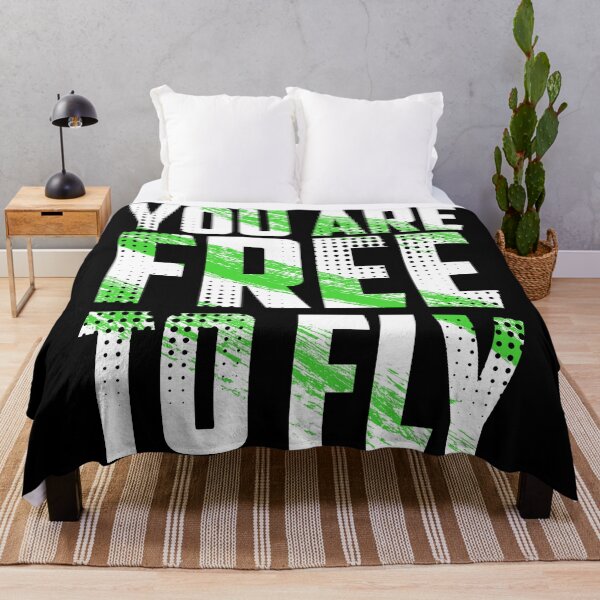 Item preview, Ypu are free to fly, typography design designed and sold by Slavic1991.