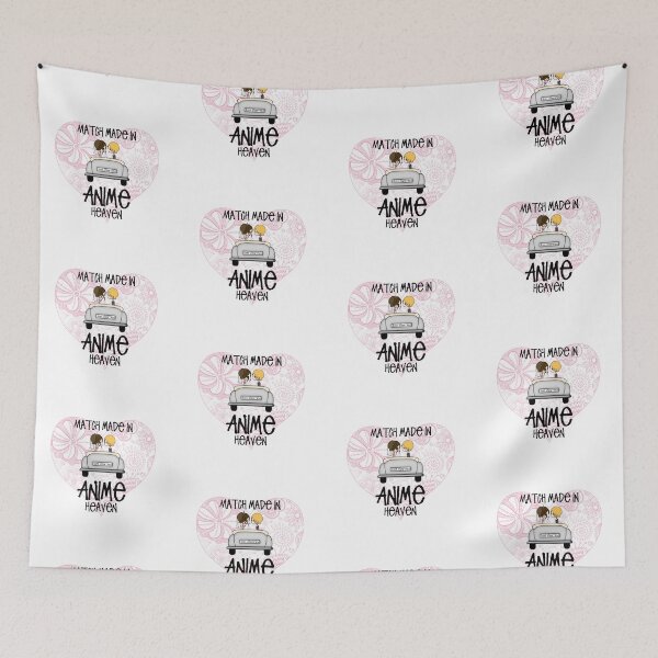 Item preview, Just Married - Match Made in Anime Heaven! (On White) designed and sold by epinkb.