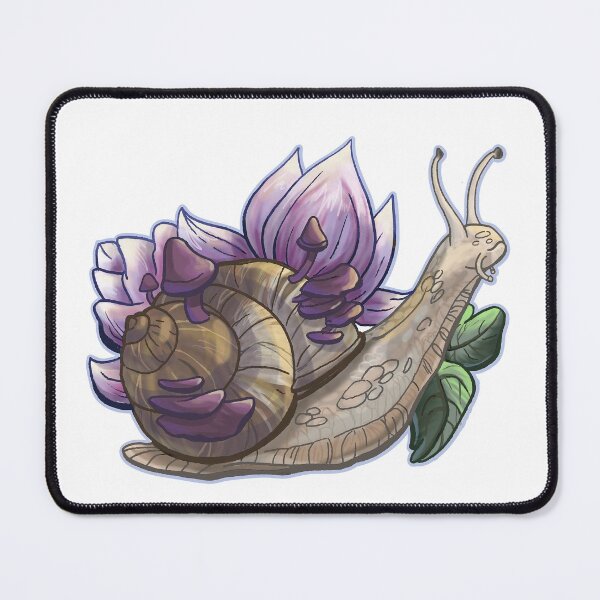 Item preview, Roman Snail with Lotus (Digital Illustration) designed and sold by Kayla Glaser.