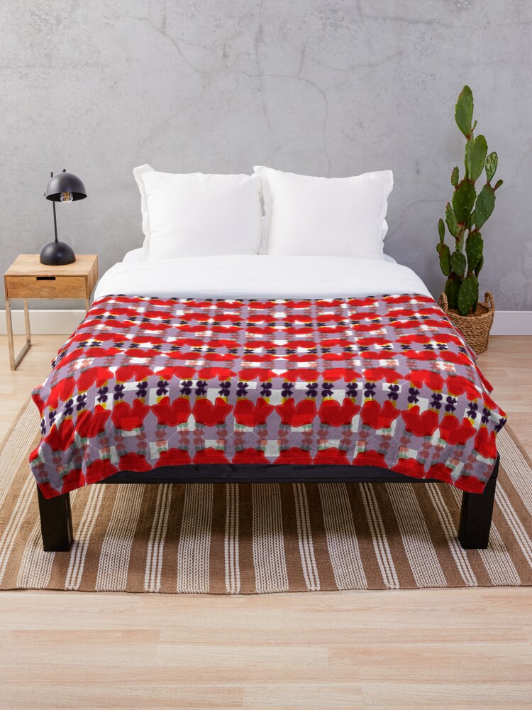 Thumbnail 1 of 6, Throw Blanket, Abstract Geometric Patterns 3 designed and sold by ClassyPatterns.