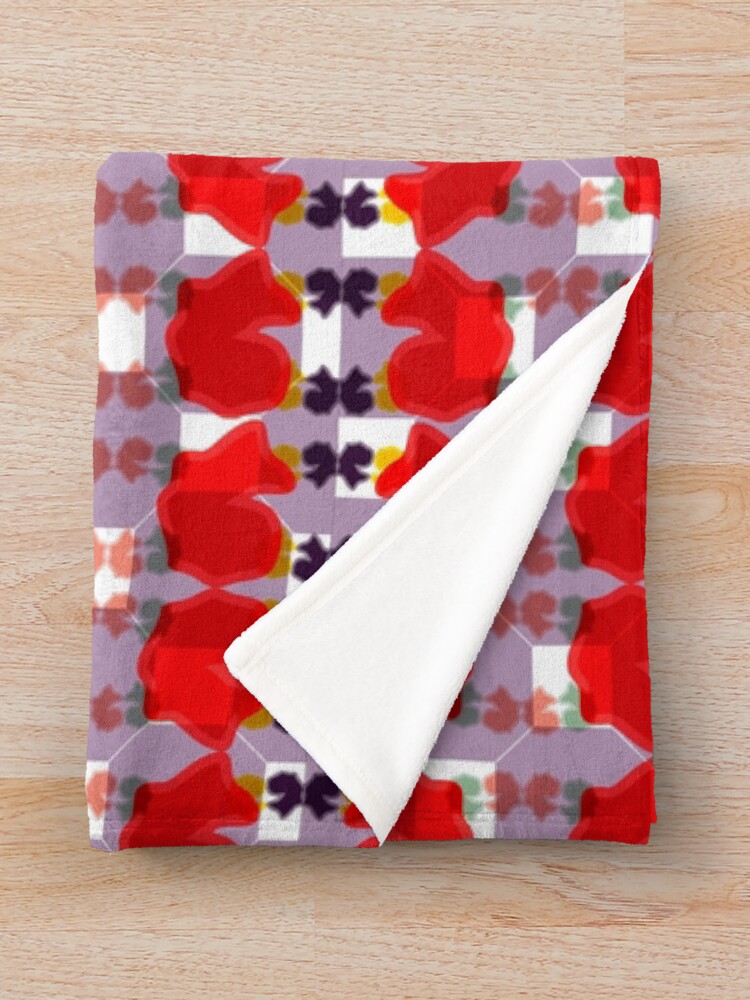 Thumbnail 3 of 6, Throw Blanket, Abstract Geometric Patterns 3 designed and sold by ClassyPatterns.