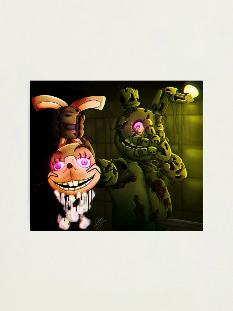 Glitchtrap Plush Art Board Print for Sale by chronodia