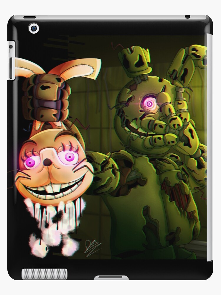 Into the Pit but it's Springtrap REMASTERED Art Print for Sale by  DragonessAnim